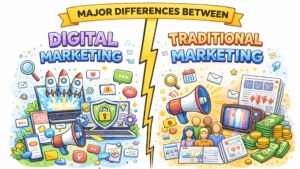 Digital Marketing vs Traditional Marketing 